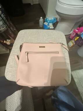 Kate Spade New York Laurel Way Rima Pink Leather Crossbody Bag